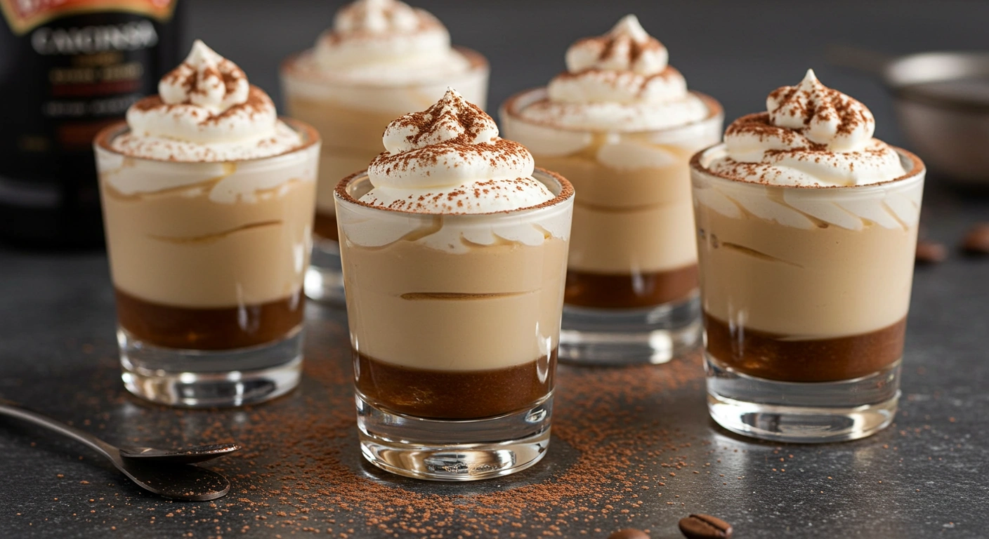 Boozy Tiramisu Shots